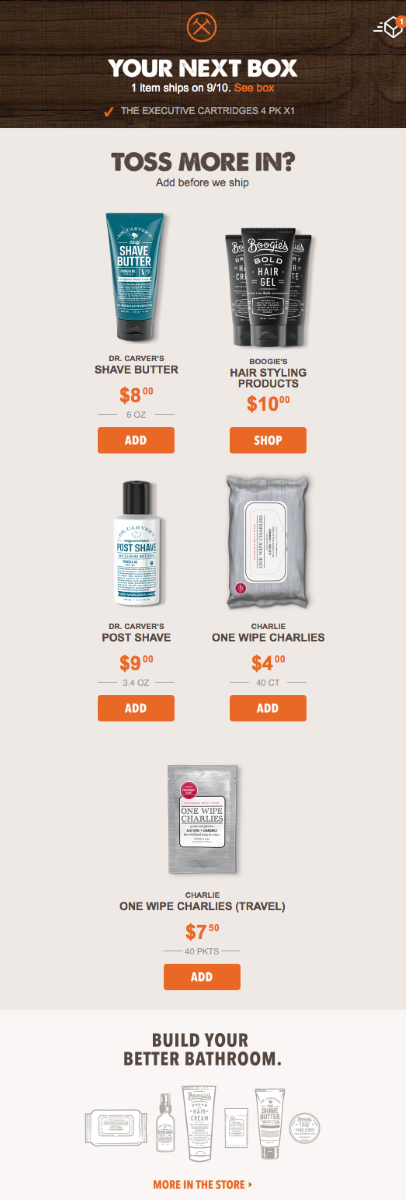 An email list segmentation that works: recent purchases.