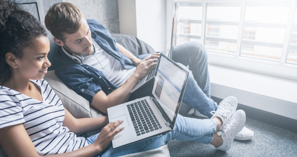 Partners reading about GDPR rules for email campaigns