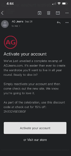 Example of mobile-friendly CTA.