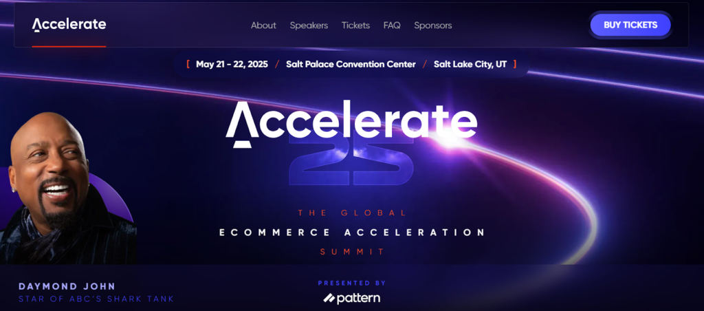 An image promoting Accelerate25.