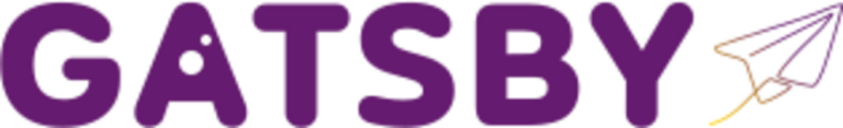 Gatsby logo with icon.