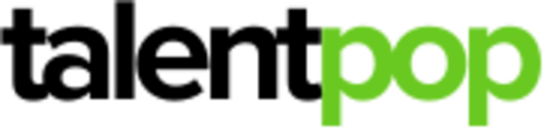 TalentPop logo.