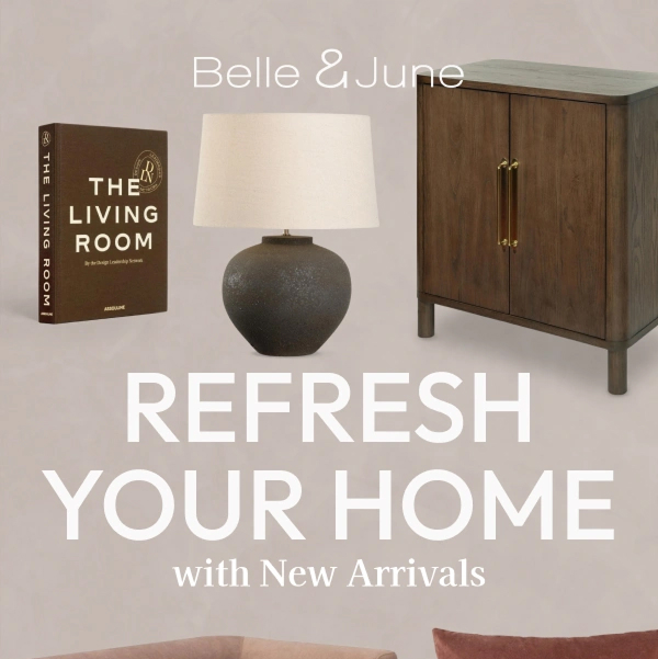 Cover for Belle & June email design.