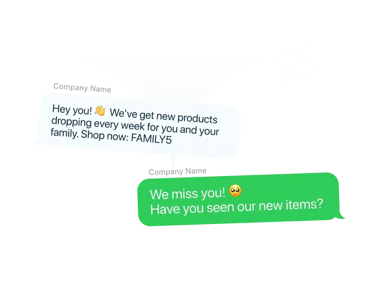 SMS marketing text messages.