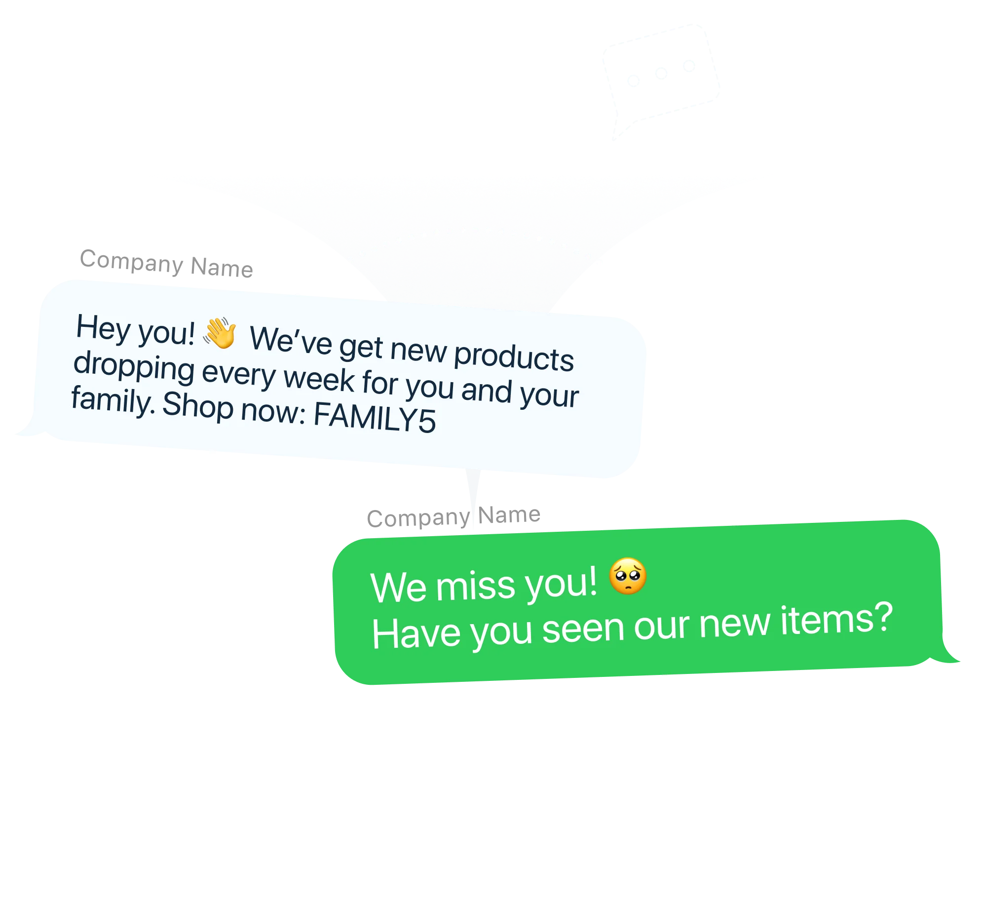SMS marketing text messages.