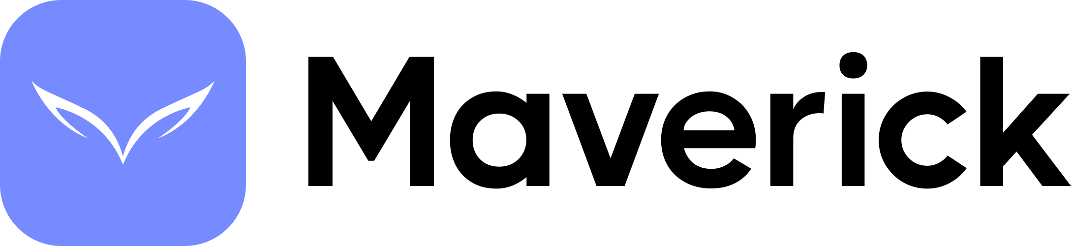 Maverick brand logo.