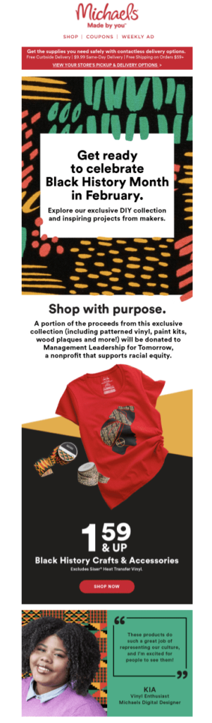 An informative flyer for a Black History Month celebration, showcasing key events and community engagement.