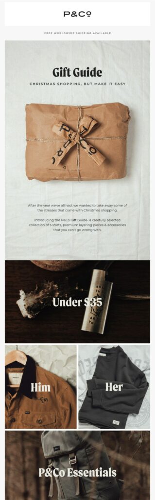 The homepage of a clothing store's website featuring a selection of stylish garments and promotional offers.