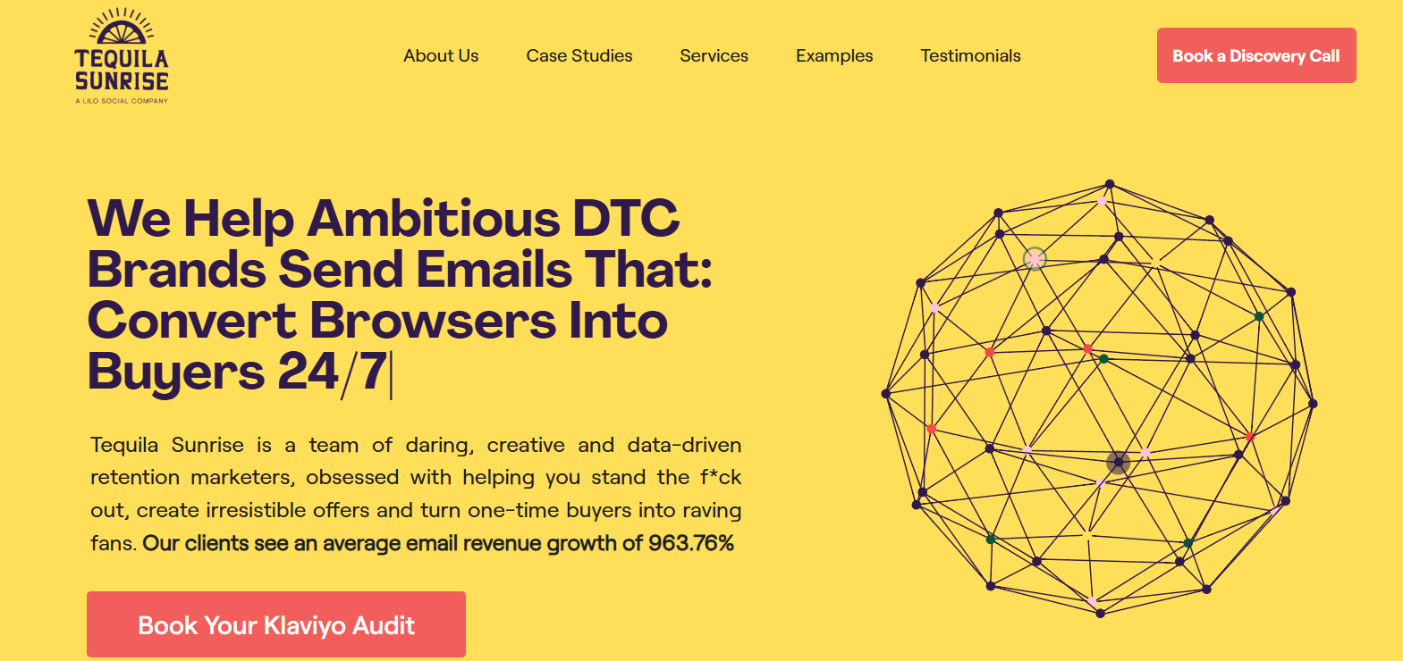 Visual representation of DTC conversion rate optimization, highlighting Tequila Sunrise Agency's innovative marketing solutions.