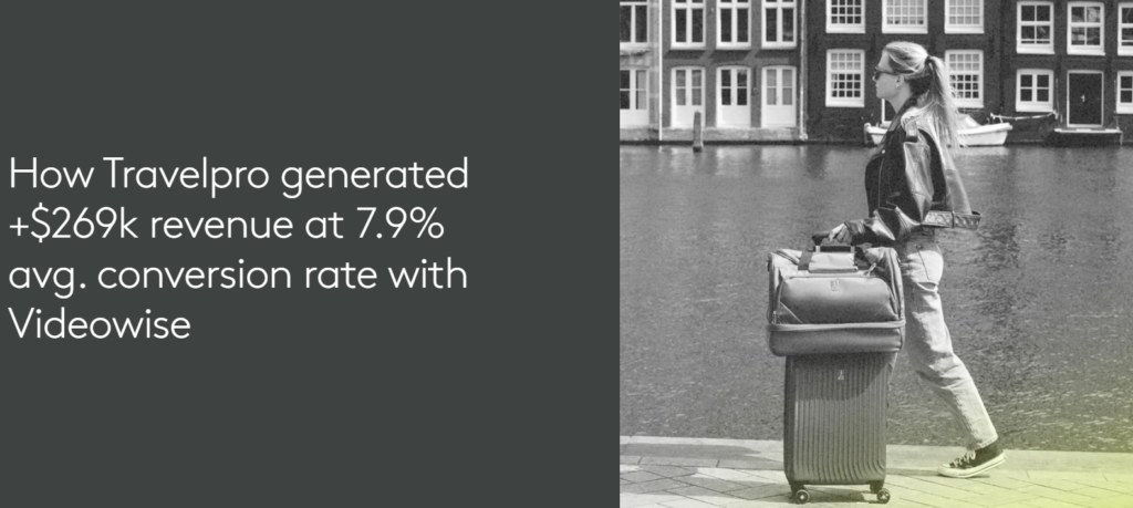 Travelpro case studies by Videowise.