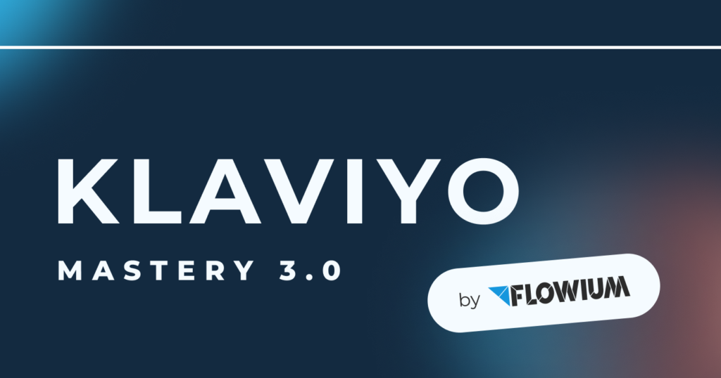 Cover for a Klaviyo Mastery 3.0 course.