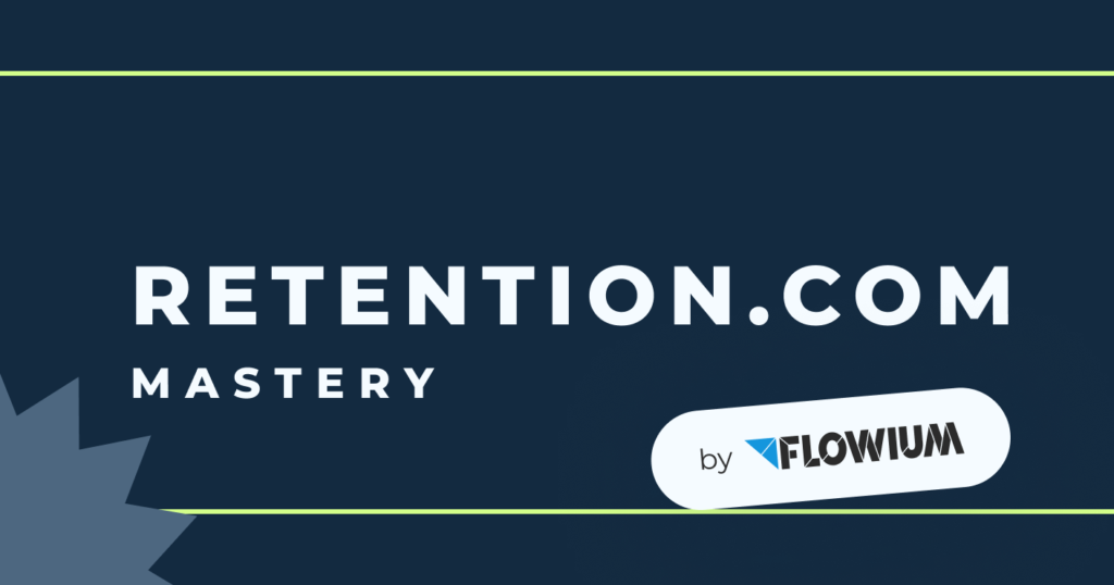 Retention.com cover for a marketing course.