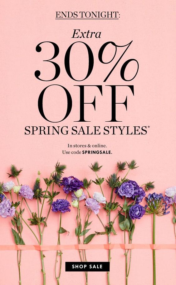 Email example for First day of Spring.
