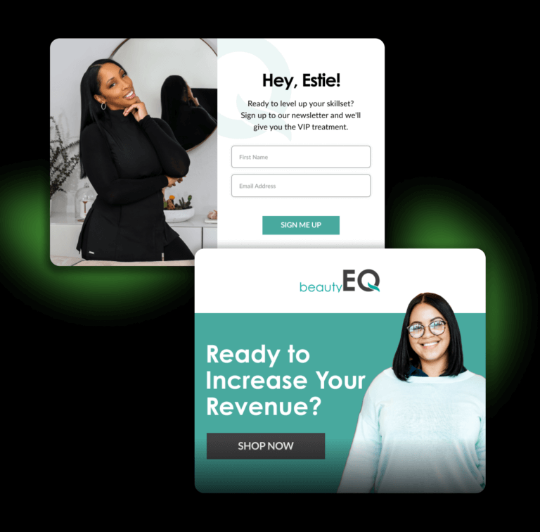 Email Campaign Example by Andzen for Beauty EQ.