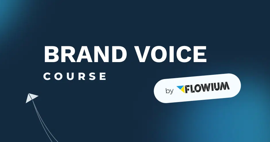 Brand voice course banner
