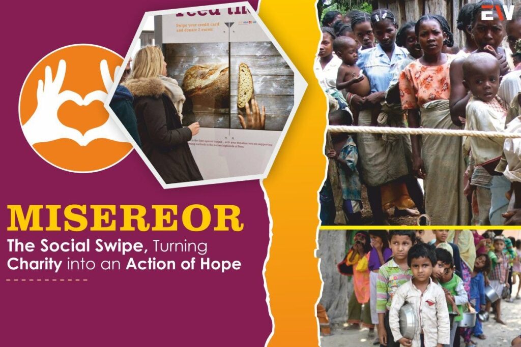 Charity events by Misereor: a Billboard for Charitable Donations.