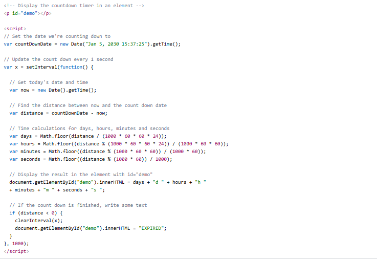 Creating HTML code by yourself.