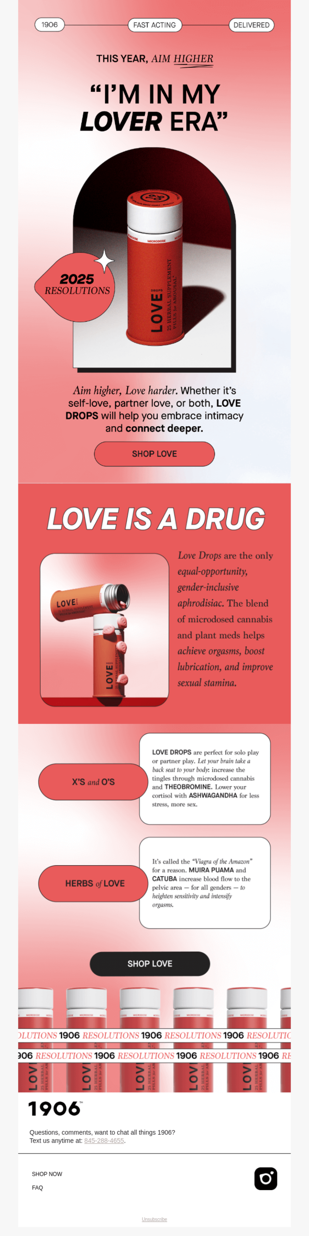 Global Love Day email exmple.