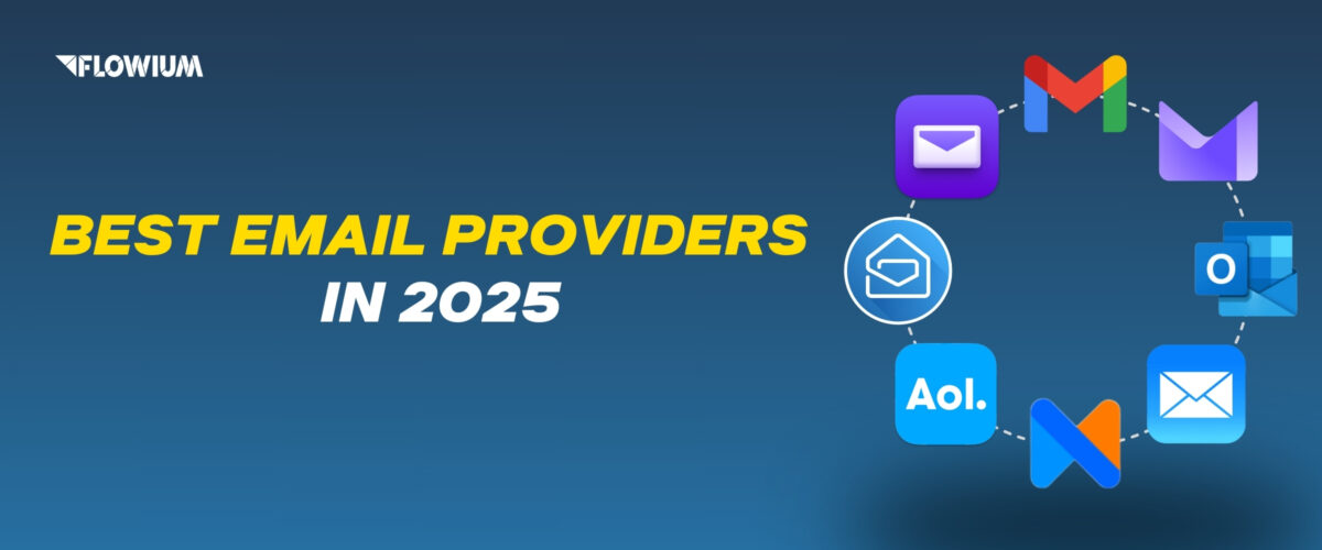 Best Email Providers in 2025 cover image.