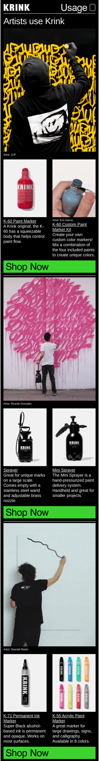 Drawing Day email example.