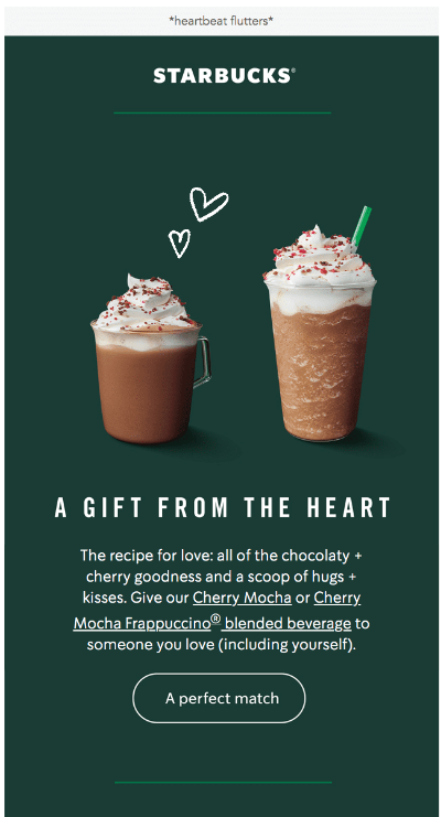 Global Love Day email exmple.