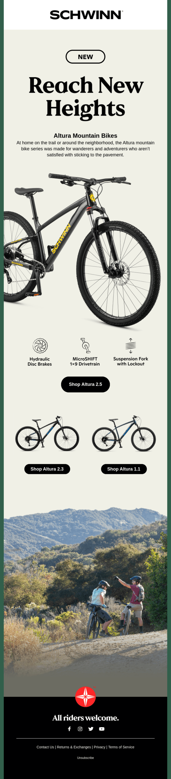 Bicycle Day email example.