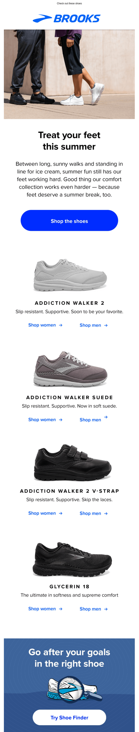World Sauntering Day email example.